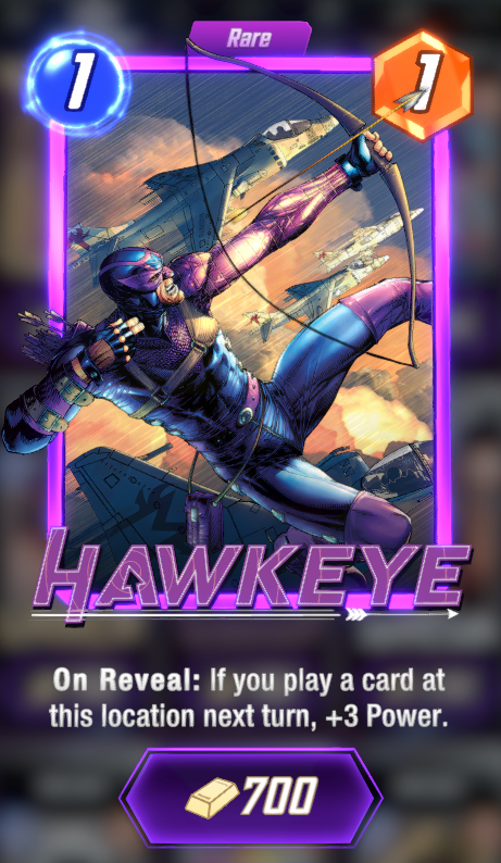 dddrewsky's tweet photo. 💰 Daily Offer for Variants! 💰
BRAND NEW Sabertooth! Looks pretty awesome! Looks like one of the monsters on the island. Infinaut hasn't been in my shop in ages. Hawkeye is great but I'll wait. 🤔
What's in your shop?! Make us jealous! 👀
#MarvelSnap #variants #dailyoffer https://t.co/UpHRdLX7Q4
