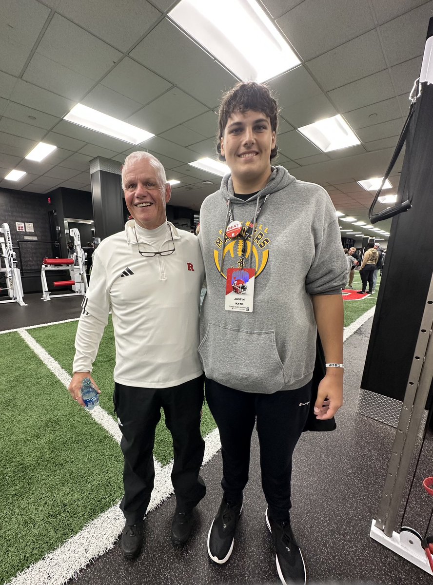 justinkaye56's tweet photo. Had a phenomenal day on the banks yesterday!! What a game. Can’t wait to get back on campus!🪓🪓 @jgsusanjr @GregSchiano @RamonS_RU @EricJosephsRU @CoachValloneRU @Coach_Hewitt86 @CoachHill__ @MattWalp @ninaneddieanto @mjfrecruits https://t.co/cNEpdhcsqz