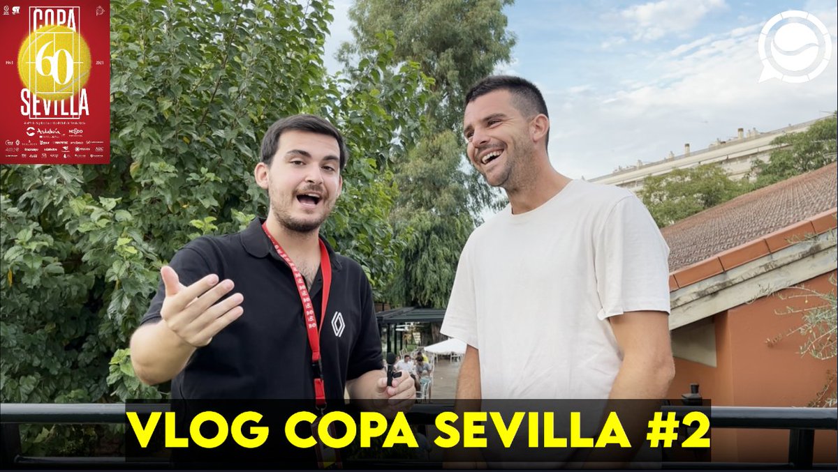 👀 Recorrido del <a href="/ClubTenisBetis/">Club Tenis Betis</a> al completo
🏆 El Giraldillo, el trofeo más bonito
🎾 Mucho tenis
🔫 Ronda rápida con Dani Rincón
🗣️ Charla sobre la dureza del tenis con <a href="/smartosg/">Sergio Martos</a> 

📹 VLOG en la <a href="/CopaSevillaCh/">Copa Sevilla</a>, desde dentro. Dadle mucho amor 💚

➡️ youtube.com/watch?v=iBMezq…