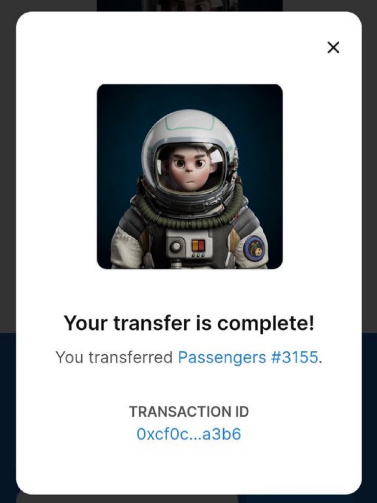 One of our #Passengers is on a mission to find a safe location inside a secure wallet Congratulations @888aped Look after our crew member And welcome to #Novastation 👨‍🚀🫡