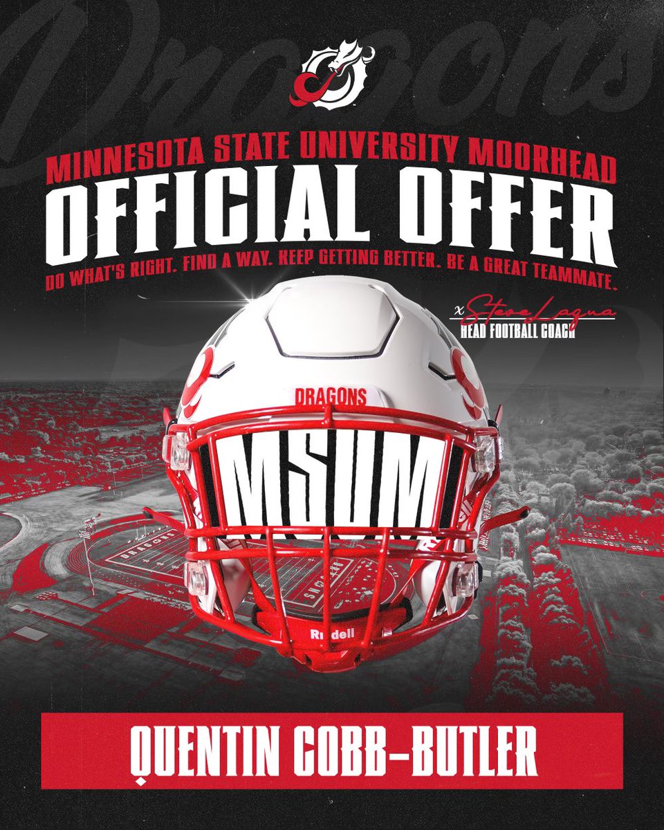 #AGTG After a great visit and conversation with <a href="/CoachRoehrich/">Abraham Roehrich</a>. I’m Blessed to receive an offer from Minnesota State University Moorehead!