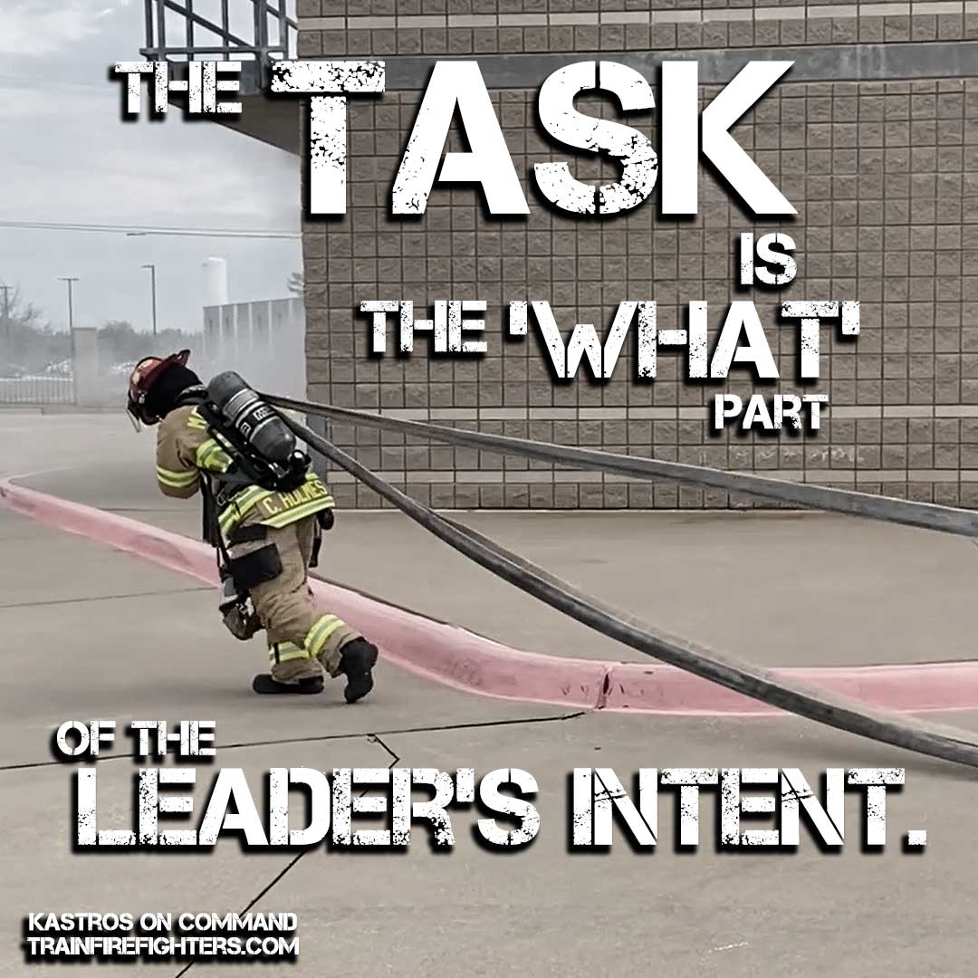 trainffs's tweet photo. The task is simply the job that needs to get done. Perhaps it's venting a building, or stretching a line. Think bigger, too. Getting through to a troubled member or building a new firehouse could be the task as well. Make it clear.
#kastrosoncommand https://t.co/GMukYSS1z9