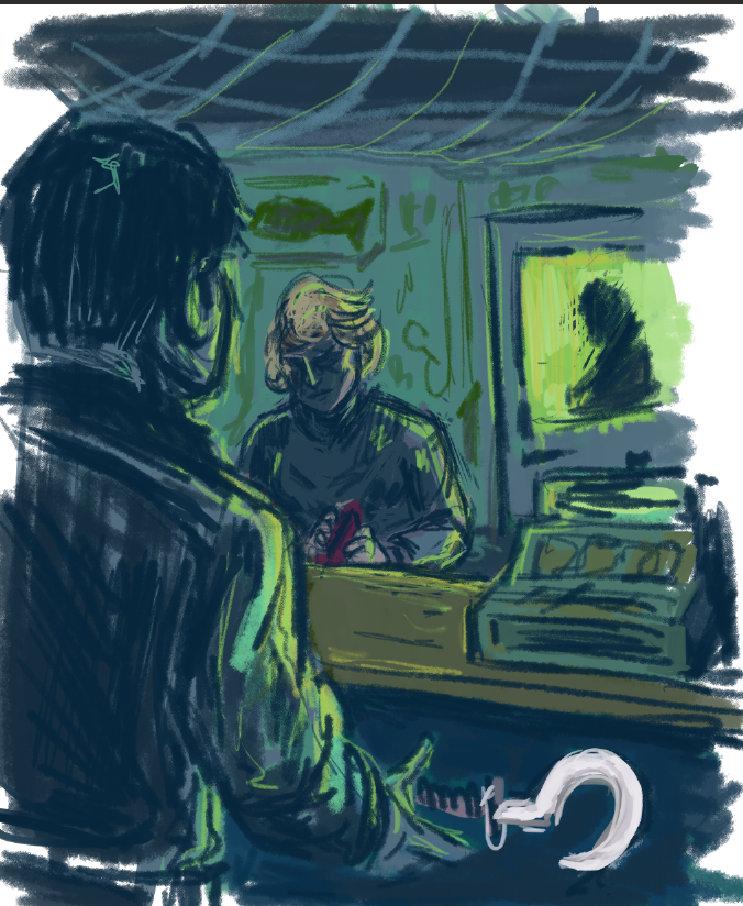 criathroir's tweet photo. recently unearthed drawings from like 2 years ago ??based off one of the psycho eps of @lejandroKllny 's toxic podcast - not too bad, lmao https://t.co/AYgMYezghD