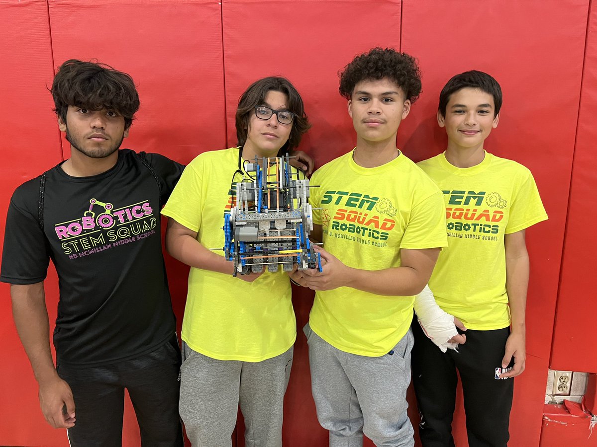 Howard D. McMillan MS (@hdmcmillan) on Twitter photo Congratulations to our teams for a fantastic first competition of the season today. Our STEM SQUAD team was able to qualify 2 teams for States by winning the tournament and the Design Award. #FindYourSuperpower #PantherBEST <a href="/MDCPSSouth/">South Region Office</a> <a href="/miamimagnets/">Miami Magnet Schools</a> <a href="/STEMSquadHDMM/">H.D. McMillan STEM Squad</a> Congratulations to our teams for a fantastic first competition of the season today. Our STEM SQUAD team was able to qualify 2 teams for States by winning the tournament and the Design Award. #FindYourSuperpower #PantherBEST <a href="/MDCPSSouth/">South Region Office</a> <a href="/miamimagnets/">Miami Magnet Schools</a> <a href="/STEMSquadHDMM/">H.D. McMillan STEM Squad</a>