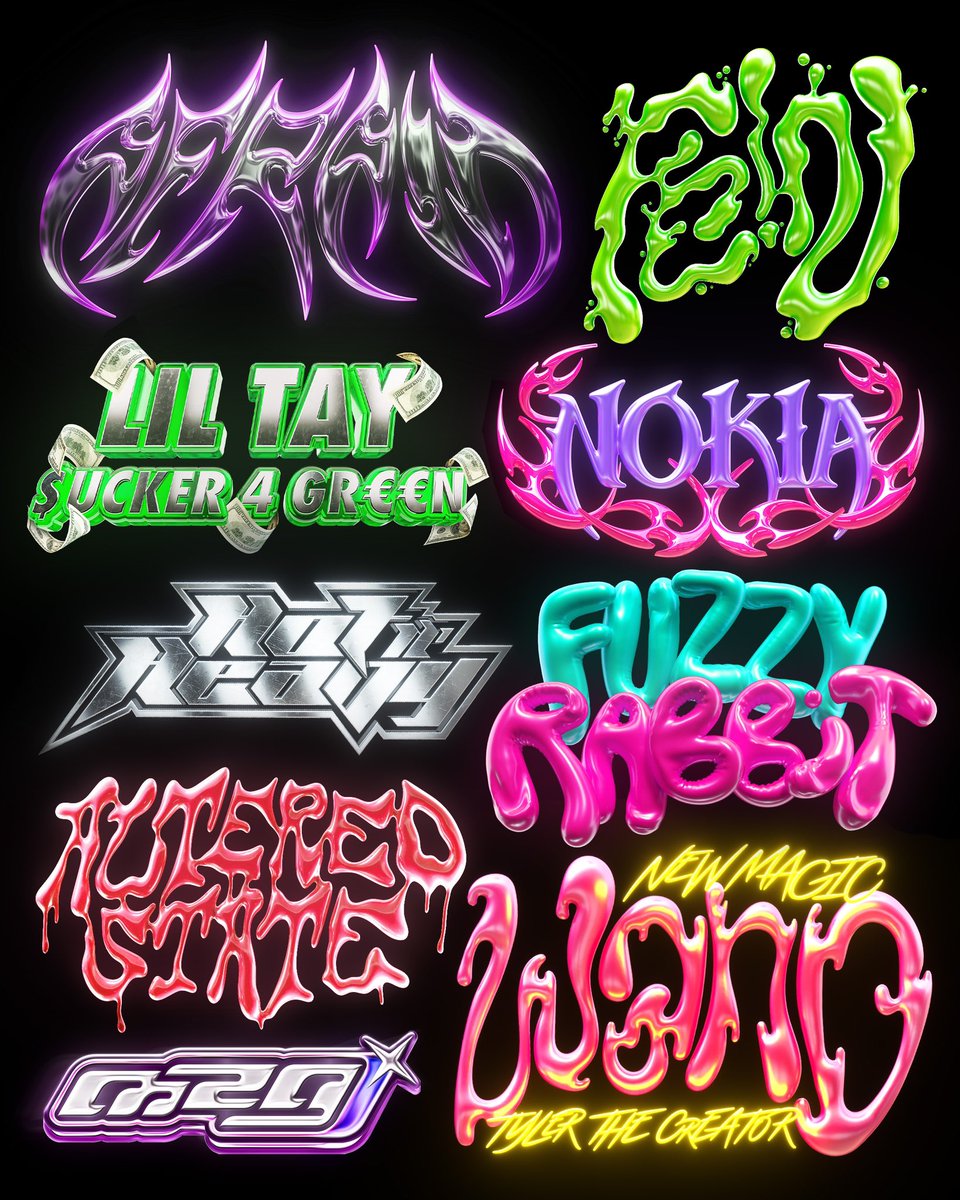 some recent typographies by me