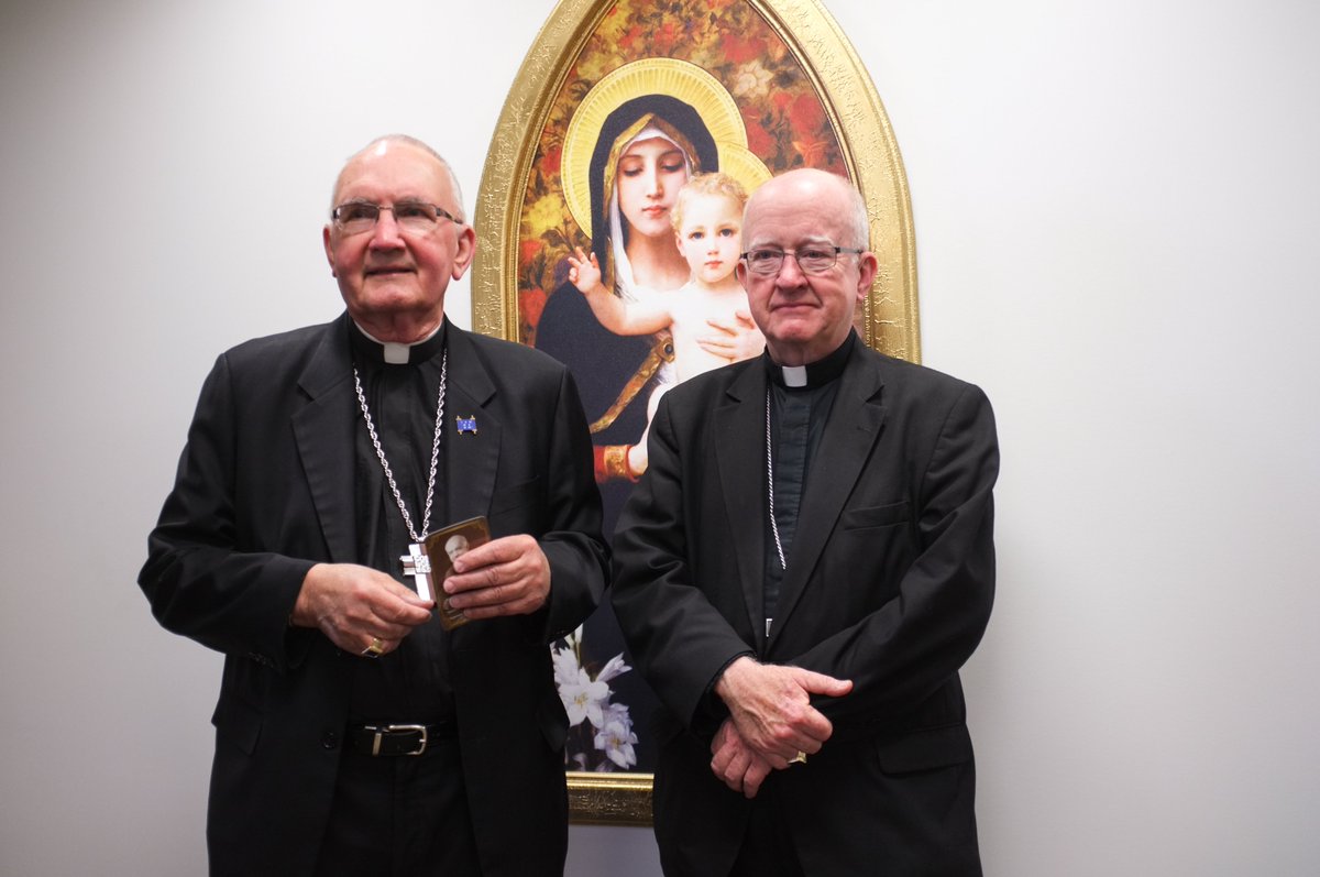 OCBishop's tweet image. I am deeply saddened to announce the passing of Bishop Emeritus Tod David Brown. Bishop Brown died this morning, October 15, at St. Joseph Hospital. (1/3)