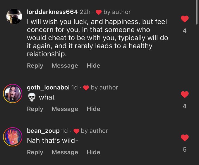 I made a reel w my bf and made a fake af clickbait caption that said &ldquo;my history teacher left his wife
