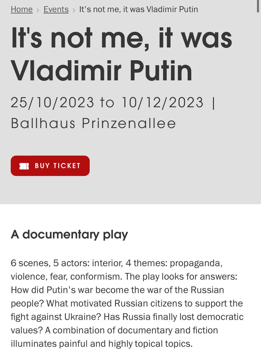 Тим часом кончена русня за гроші Німеччини буде розказувати, чому росіяни вбивають українців і чому вони не винні і як їх треба пожаліти. 
Що з цим можна зробити, бо мене трясе