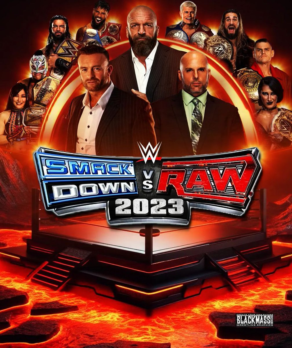 In my opinion, this year the cover of the game should be from two brands, #WWERaw and #SmackDown
Please add these wrestlers to the game
1-@JasonJordanJJ 
2-@RealNickAldis 
3-@TJWilson 
4-#TedDiBiaseJr 
5-@RealKurtAngle 

#nftart #NFTs #yargı  #WWECrownJewel #WWE #WWE2K23