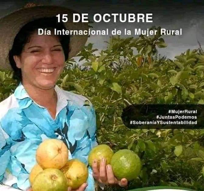 La Mujer Rural, símbolo de grandeza y crecimiento personal. Cuánto mérito en su labor diaria!!!. #Cuba #PinardelRio 🇨🇺🇨🇺