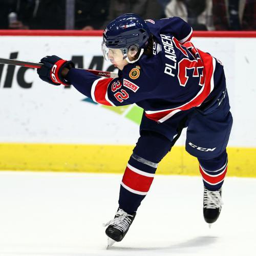 OilCapsHockey's tweet photo. The Oil Caps have added hometown defenceman Ty Plaisier back to the roster. Ty was returned from the WHL’s Regina Pats. 
Welcome back Ty!!

@mjhlhockey https://t.co/bQ1LkPjTJc