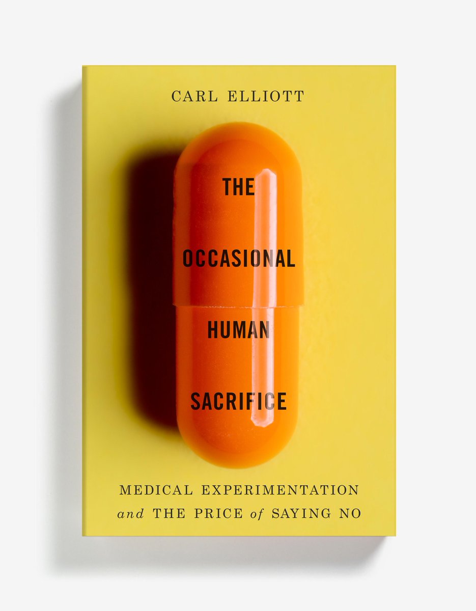 My book on whistleblowers in medical research, The Occasional Human Sacrifice, will be published by @wwnorton on May 14, 2024.