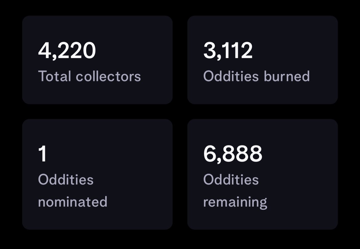 If you’re considering burning an Oddity for a Mythic, now’s the time. 👀

🔜🔜🔜