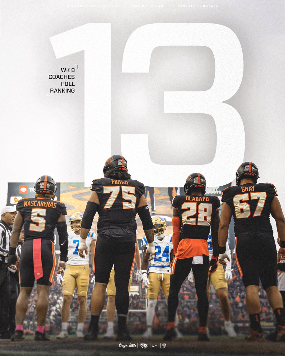 Oregon State Football tweet media