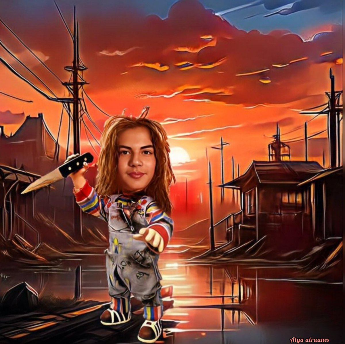 alraunes1's tweet photo. New Chucky😄👹
#digitalart #Photoshop #funny #miguelmora #Chucky
@miguelcmofc https://t.co/GNeQOlVO4A