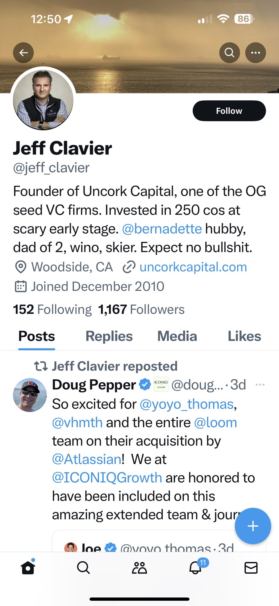 Sorry to interrupt you Sunday but that douchebag has been creating a bunch of fake accounts on Instagram or X. Impersonating me. As soon as one is deleted, he creates a new one. The only legit accounts on X for me are @jeff and @jeffclavier. Please report him. 🙏 https://t.co/7zFhDR5u8S