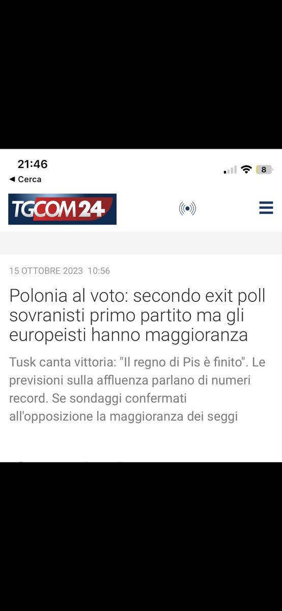 MaxPar55's tweet image. Notizia shock al @fattoquotidiano : il partito di destra polacco per lo stop alle armi all’Ucraina sembra abbia perso la maggioranza.  Portati d’urgenza in terapia intensiva #Travaglio #Telese #Basile.  #Conte asserragliato in garage minaccia di farsi esplodere!