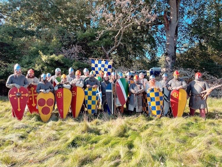 We had a fantastic time at the Battle of Hastings fighting alongside our chums in Conquest! A great end to another brilliant campaign season! #medieval #middleages #battle #sussex #sussexmedieval #reenactment #history #england #Norman #Saxon #allthetags