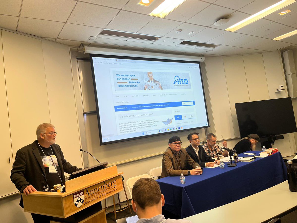 A memorable (&amp; my first!) @udc2023 <a href="/MIC_Center/">MIC Center</a> <a href="/AnnenbergPenn/">Annenberg School</a> has ended. Thank you to my brilliant fellow panelists @shmacek1, <a href="/Mythinfo/">Mickey Huff</a>, Andy Roth (all <a href="/ProjectCensored/">Project Censored</a>) &amp; <a href="/Medienhektor/">Hektor Haarkötter</a> (<a href="/InitiativeINA/">INA</a>) for insights on news neglect, censorship &amp; #agendacutting around the globe!
