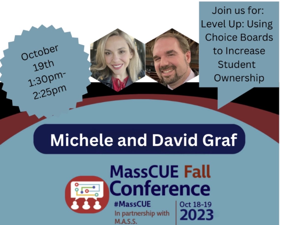 🎉 Exciting News! 🎉
I’m thrilled to announce that my incredible husband, @DGRAFAP principal at @AES_Elementary, and I, serving as Assistant Principal at @MulcaheySchool , will be presenting @masscue We can’t wait! Let’s make a difference together! #masscue