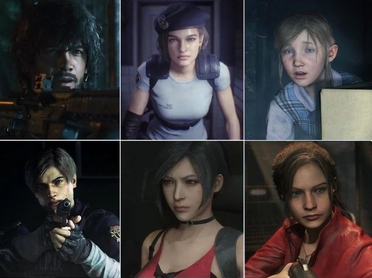 Resident Evil 2 characters