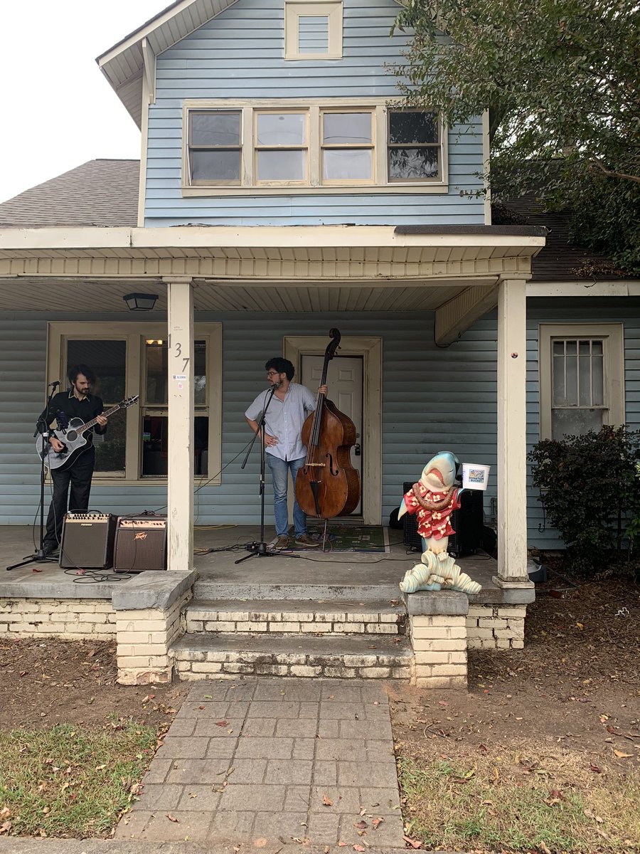 Attending @HistoricAthens Porchfest event is free. However, every porch has a donation bucket to support the performers.