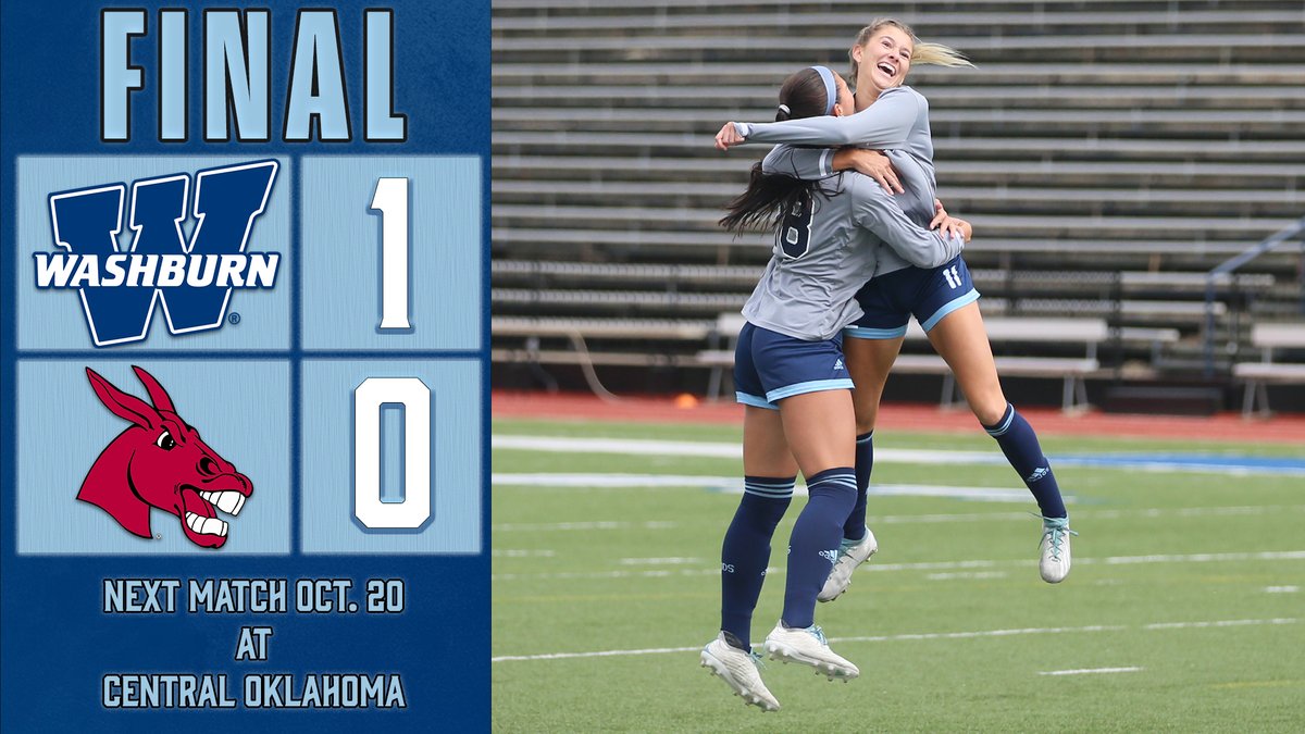 FINAL | WU 1, UCM 0 

Ichabods knock off No. 8 Central Missouri to stay unbeaten in the MIAA! Khloe Schuckman scored the goal and Raegan Wells secured her seventh shutout! #GoBods
