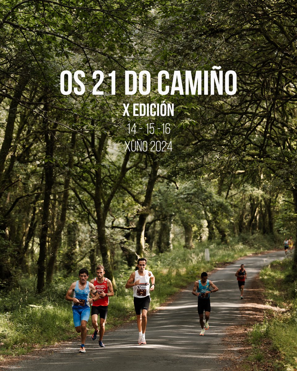 🗓️ SAVE THE DATE 🗓️

A X edición dos 21 do camiño xa ten data! Agardámosvos a fin de semana do 15 de Xuño de 2024

#os21docamiño 
#haiquevivila 
#Palas
#Melide

📸 @galician_exp