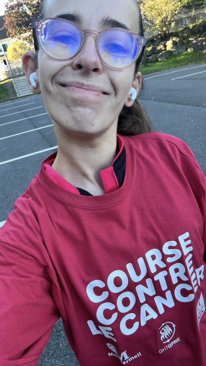 La fierté d’avoir couru 5 km et pour une bonne cause ♥️💃🏻
