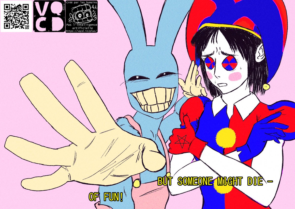 VQCD_'s tweet photo. #TheAmazingDigitalCircus #art #fanart #vqcd https://t.co/3HgUUqqSEO