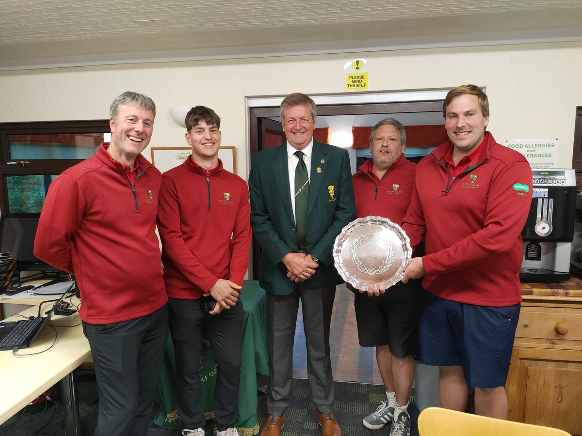 Congratulations to Kirton Holme Golf Club winners of the Rita Hurst Salver 2023 @kirtonholmegc #lincolnshiregolf