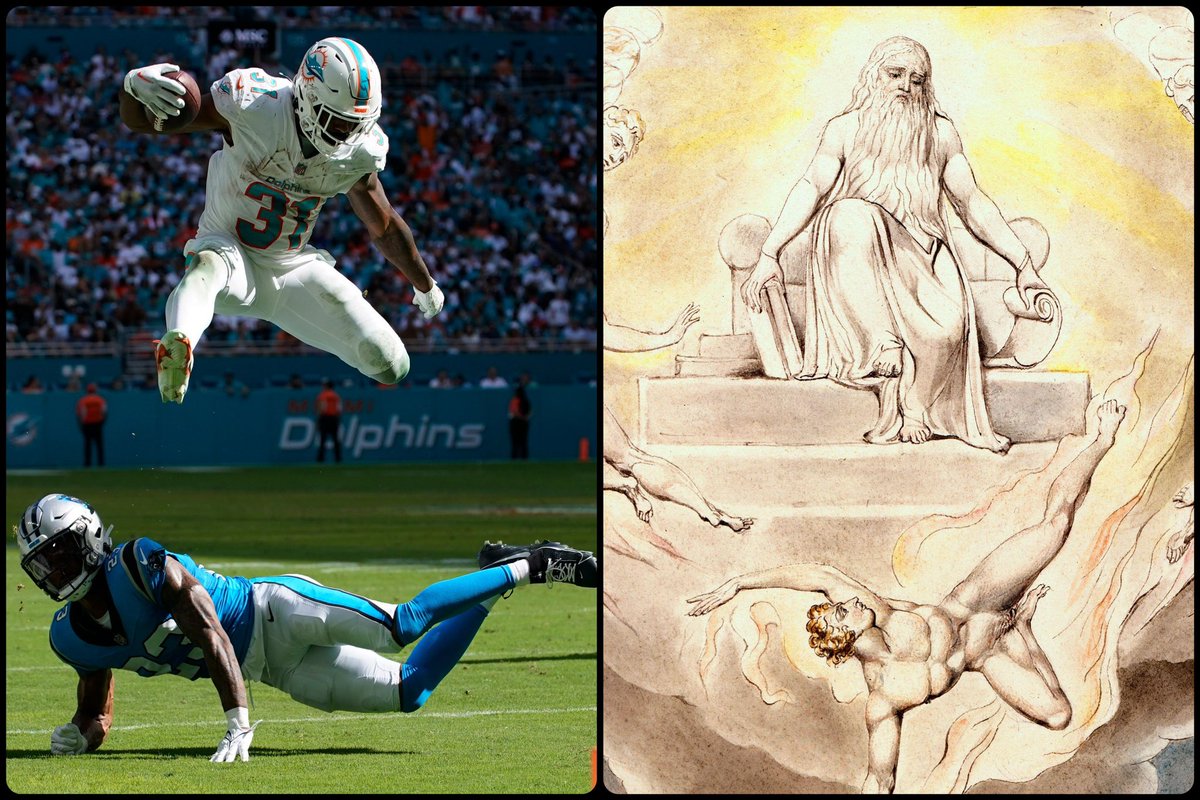 Satan Going Forth from the Presence of the Lord, by William Blake, late 18th early 19th century, 📸 by <a href="/LynneSladky/">Lynne</a>