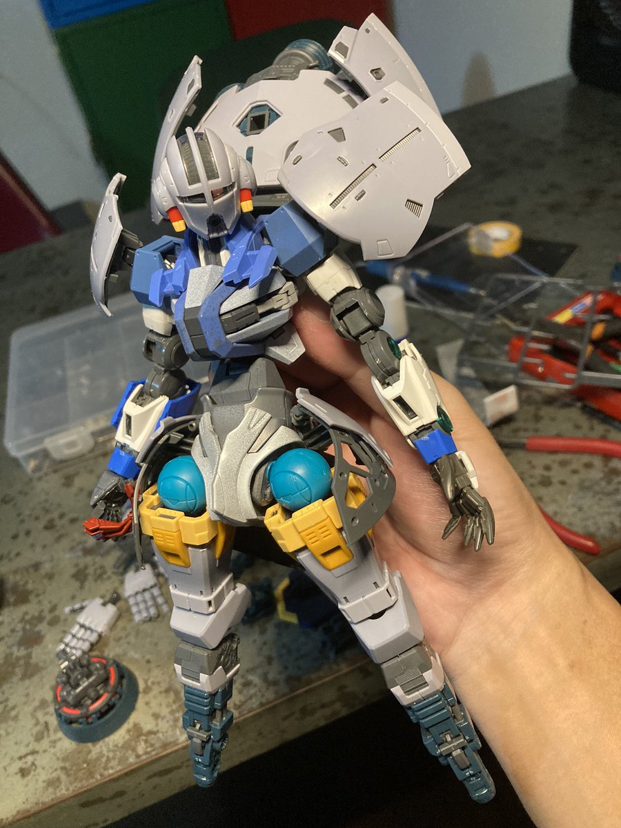 urgehighhigh's tweet photo. 私のジオング‼️
パーフェクト😍　#ガンプラ https://t.co/vDQLZCZS5i