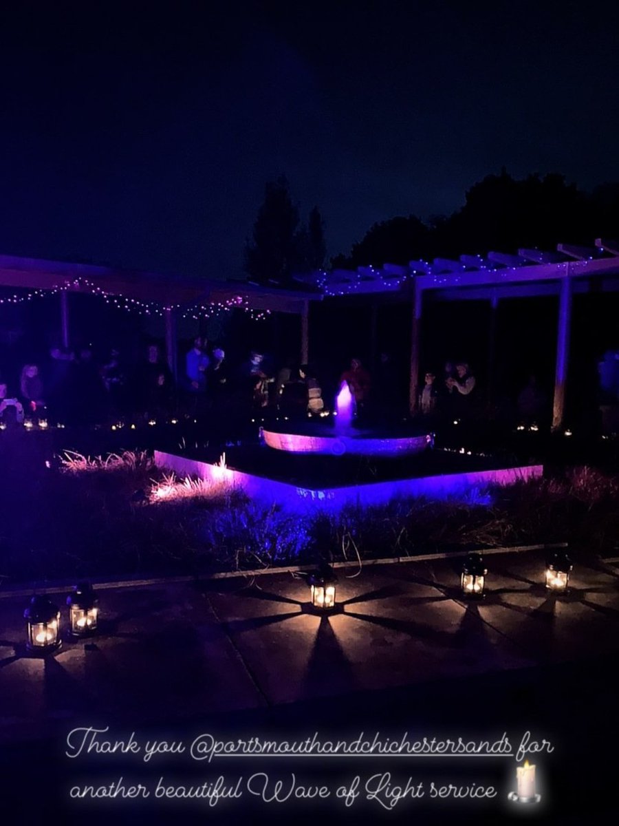 Just one of the stunning photos captured tonight at our #WaveOfLight service. Thank you to all who helped out, we couldn't do this without you 🧡💙 #BLAW #pinkandblue #pregnancyandinfantlossawareness #BereavedFamilies #BabyLossAwarenessWeek