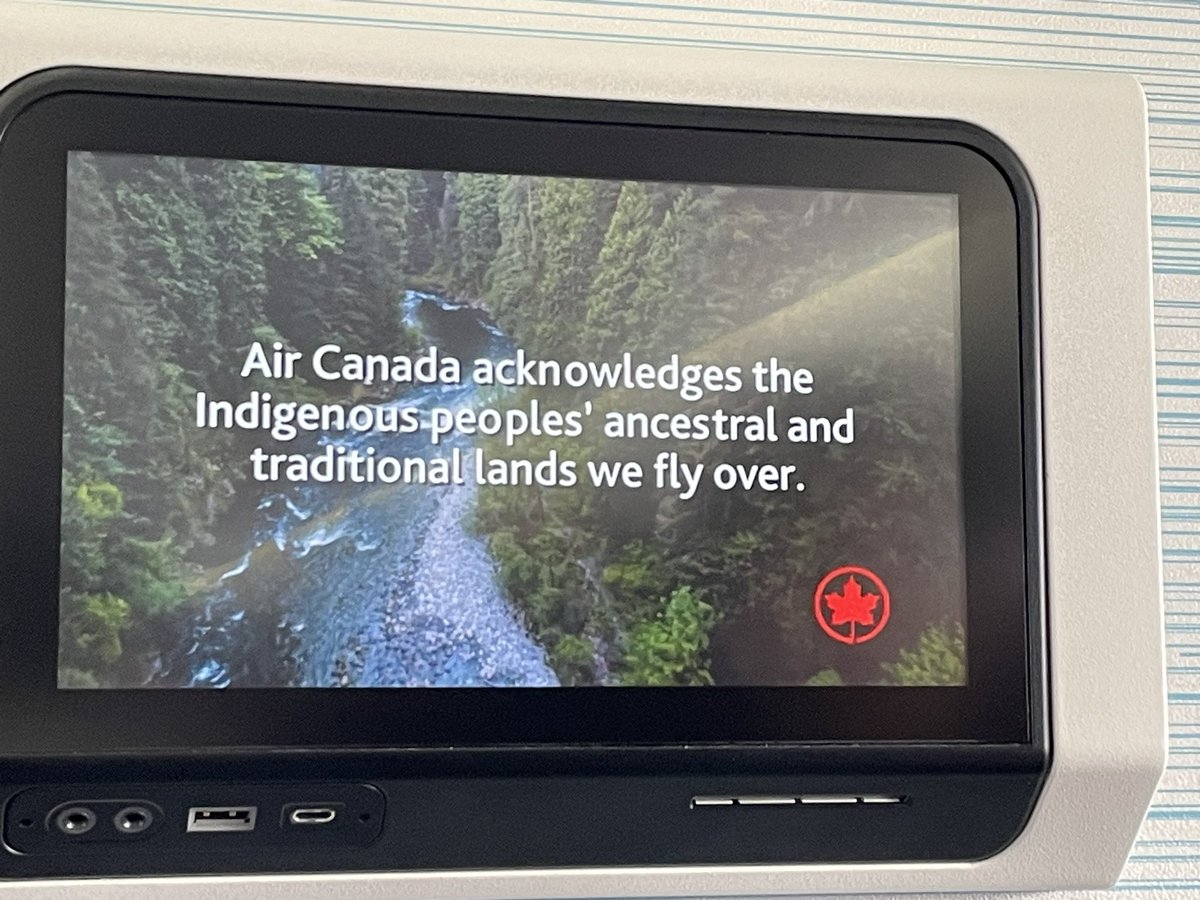 Well done <a href="/AirCanada/">Air Canada</a>! 
#Reconciliation #FirstNations