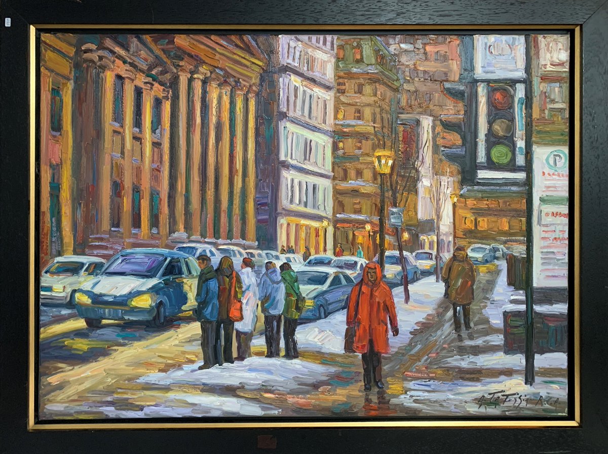 Armand Tatossian, 30" x 40"
Oil on canvas, Huile sur toile, Vieux Montréal

Auction: Closing tonight at 7:30 p.m.
Encan: Fermeture ce soir à 19h30

coachhouseauctions.hibid.com/catalog/491867…