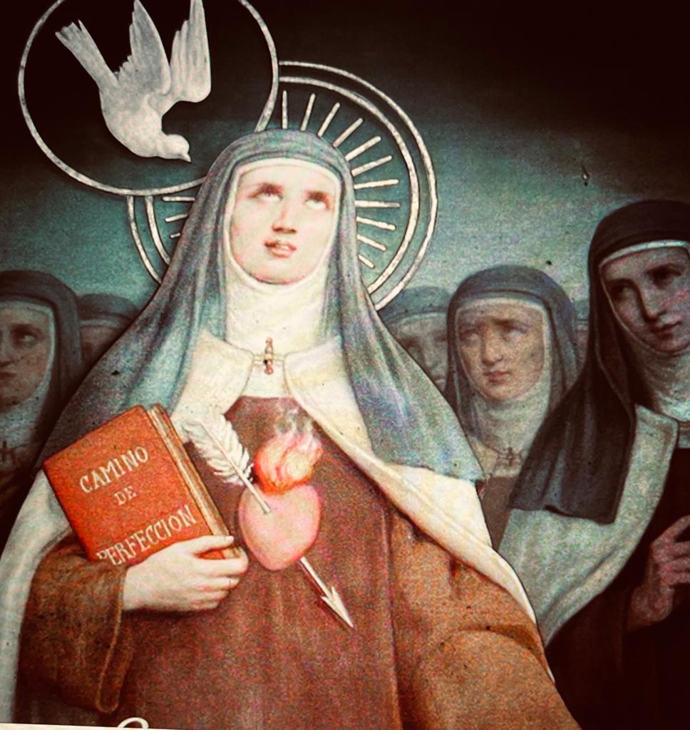frayrafaoar's tweet photo. Santa Teresa de Jesús: Tú eres de admirar, pero también de imitar; "sólo Dios basta". https://t.co/wG6EcBhw32