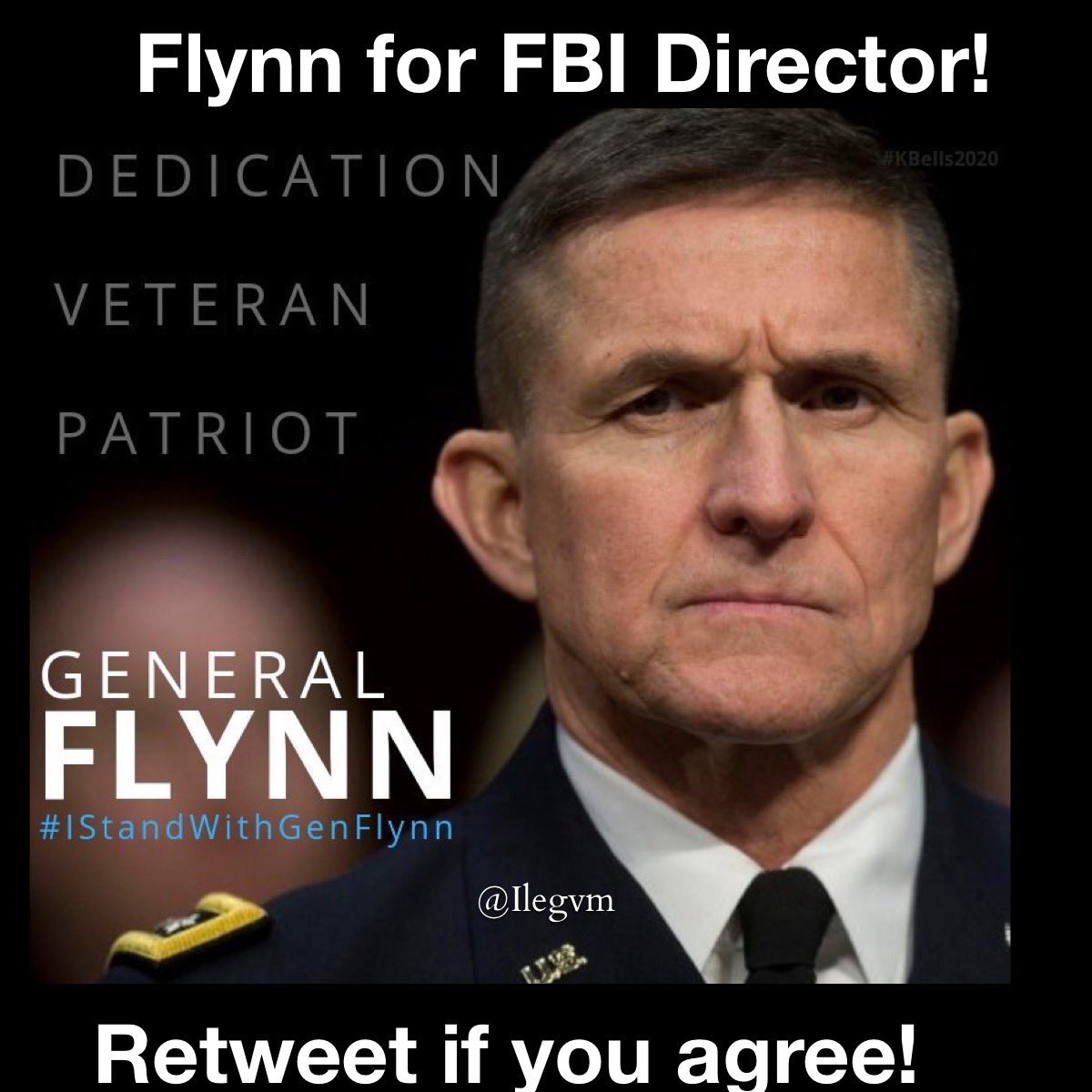 Chicago1Ray's tweet photo. Do you want Trump to appoint General Michael Flynn to drain the swamp at the FBI https://t.co/OrYZgNg0Bc