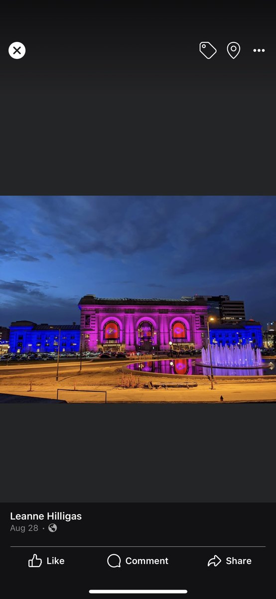 #WaveofLight tonight <a href="/UnionStationKC/">Union Station KC</a> in honor of #WorldPregnancyandInfantLossDay. We lit up #KC Union Station pink and blue to honor our babies gone too soon. We will have a moment of silence and tea lights to “light” at 7 tonight!

<a href="/QuintonLucasKC/">Mayor Q</a> <a href="/kmbc/">KMBC</a> <a href="/fox4kc/">FOX4 News Kansas City</a> <a href="/KCTV5/">KCTV5 News</a> <a href="/KSHB41/">KSHB 41 News</a>
