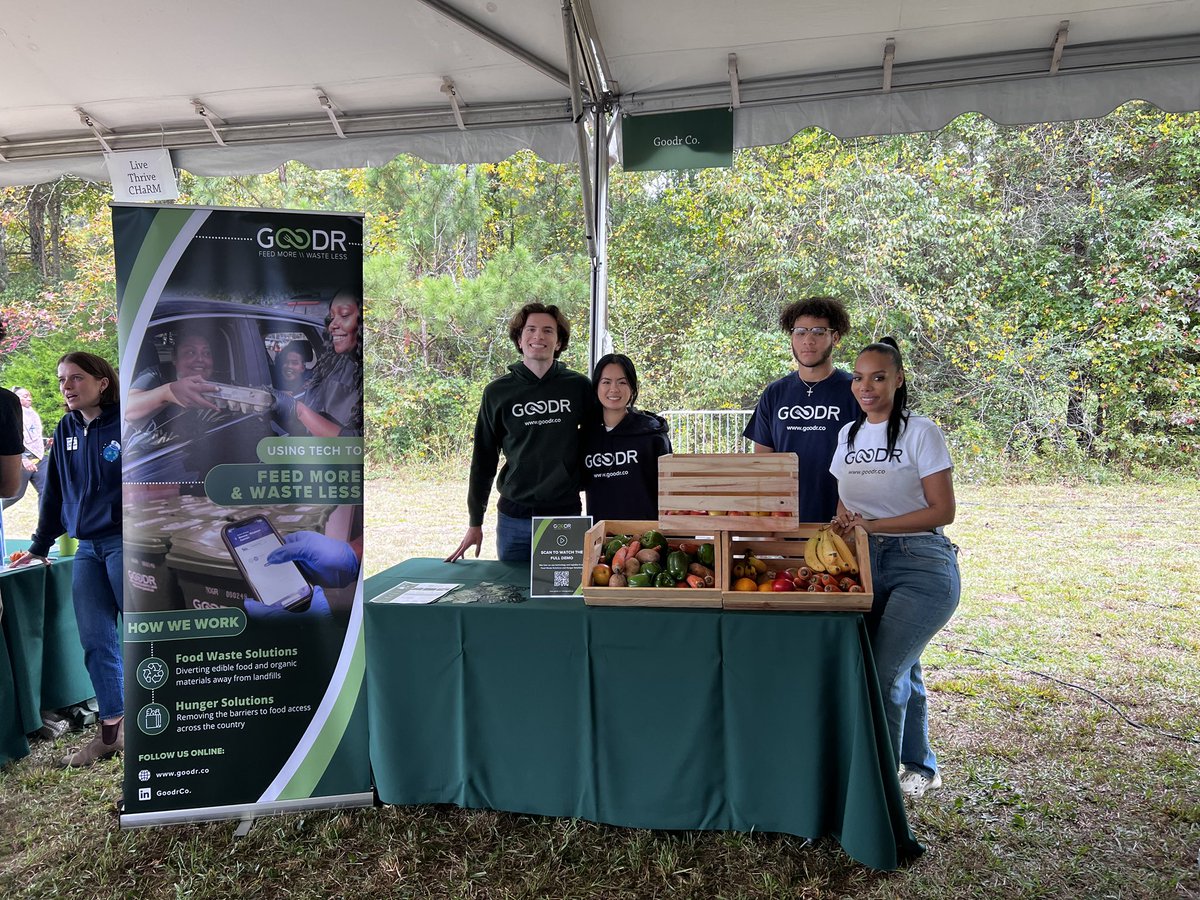 TheGoodrCo's tweet photo. We’re proud to join @RaysLegacy again for #RayDay2023! Our team is here to talk food waste, sustainability, and all things Goodr with the attendees ♻️ https://t.co/ZeLFdnGlg2