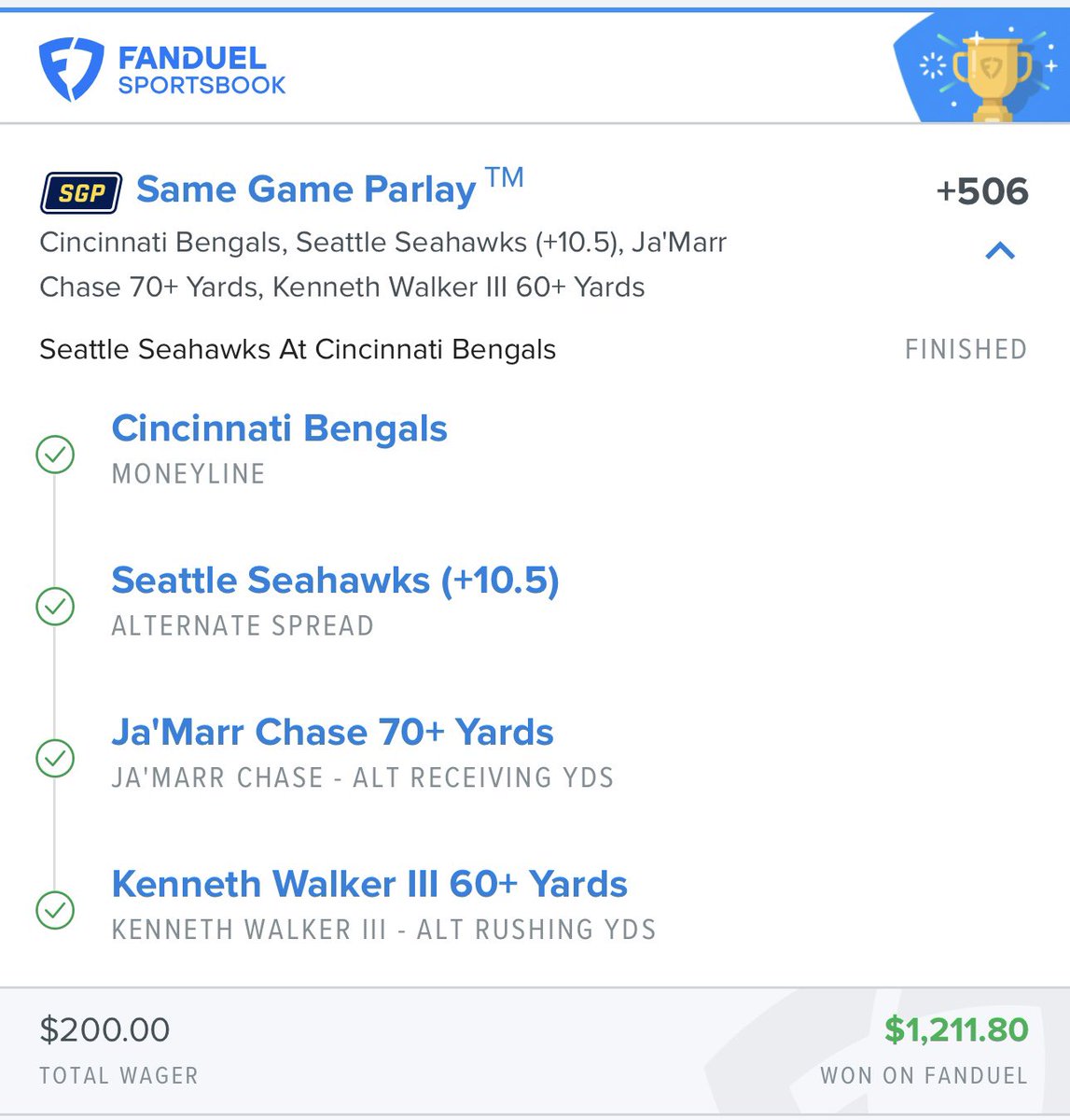 SmartPlaysDaily's tweet photo. Today we cashed B2B NFL Parlays posted 100% Free - so let’s run a giveaway!

$500 cash giveaway to a few people who Like/RT this post 📣

ALSO, Below is a 1 day FREE TRIAL link to my new NFL Discord.  Limited free trial spots available*

FREE TRIAL LINK -> https://t.co/rhhgrpTMHf https://t.co/VhivUb7imi