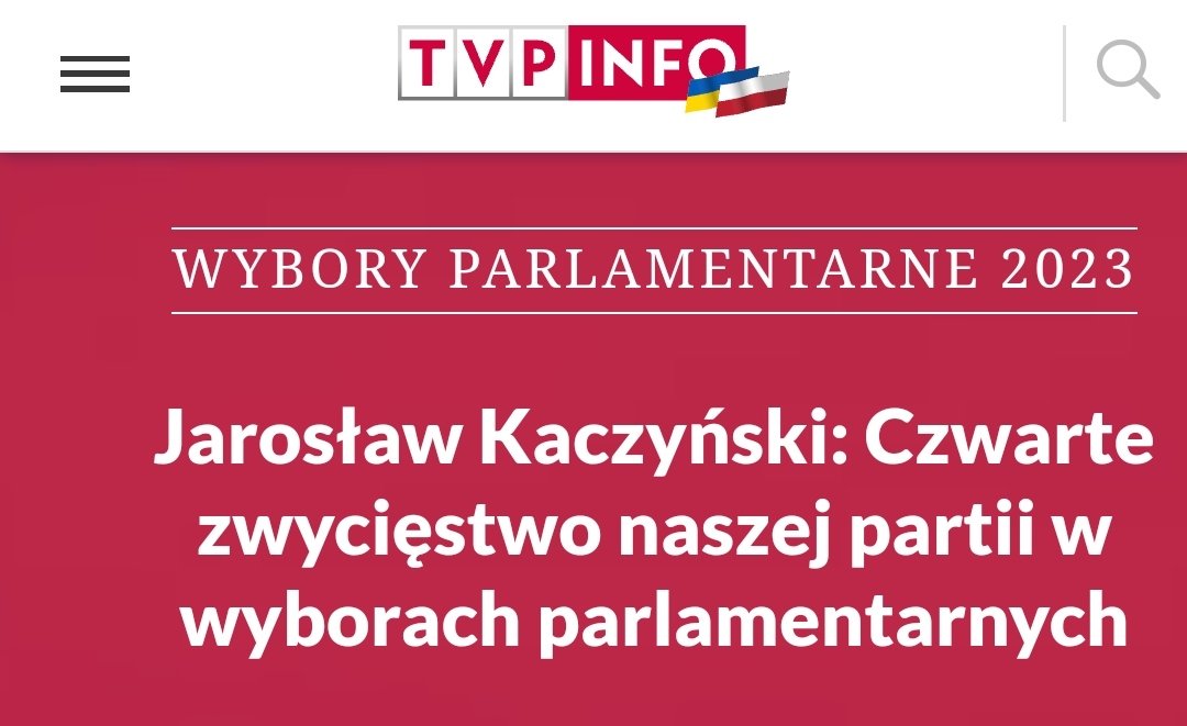 matG17360878's tweet photo. W TVP panika. Nawet się nie mogą doliczyć które to już zwycięstwo.

 #Wybory23 #Pistacje #TVP #tvpinfo #tvn24 https://t.co/vqz2AlOCt6