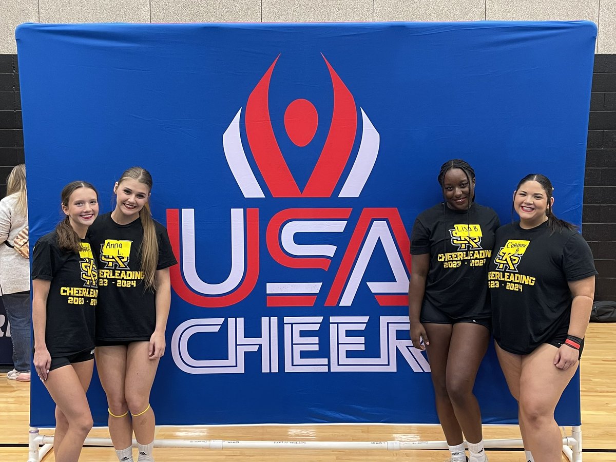 KSUOwlsCheer's tweet photo. Shout out to Kodi, Lisa, AK and Cori for representing KSU Cheer and trying out for @usacheer Today! Best of luck with the tryout, we are so proud! https://t.co/s6YXkFJt0s
