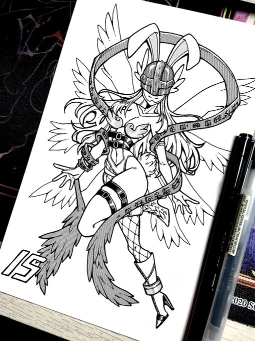 Buntober Day 15 • Angewomon 