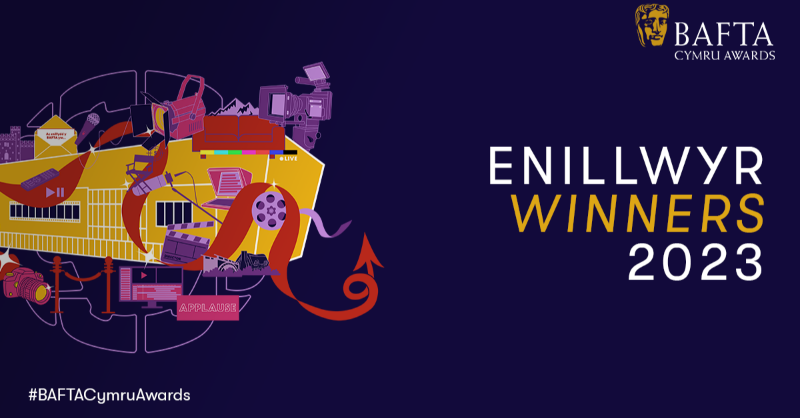 BAFTACymru's tweet photo. Gwobrau BAFTA Cymru 2023: mae’r rhestr lawn o enillwyr i’w gweld yma ✨🏆👇🏴󠁧󠁢󠁷󠁬󠁳󠁿

Cadwch lygad am fwy o areithiau derbyn – byddwn ni’n eu rhannu nhw drwy’r wythnos!