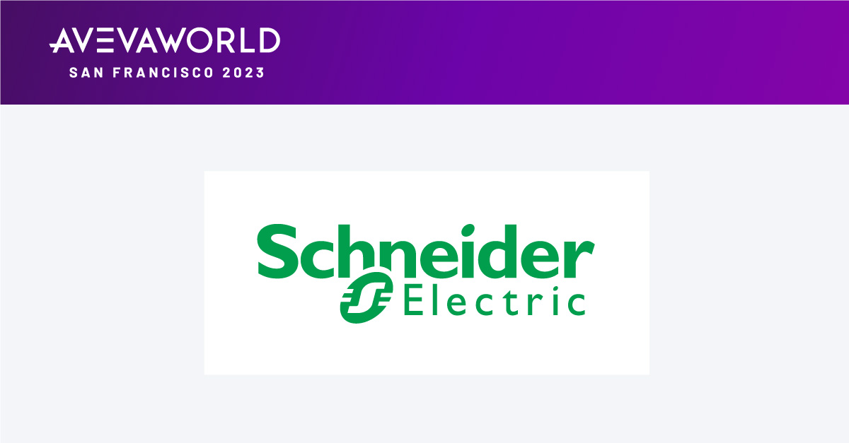 Extending many thanks to our #AVEVAWorld 2023 exhibitor, @SchneiderElec.  Explore how AVEVA and Schneider can help you digitally transform your operations - October 23-26 in San Francisco, CA, USA. Join us this year - register today! → bit.ly/45ykh4o