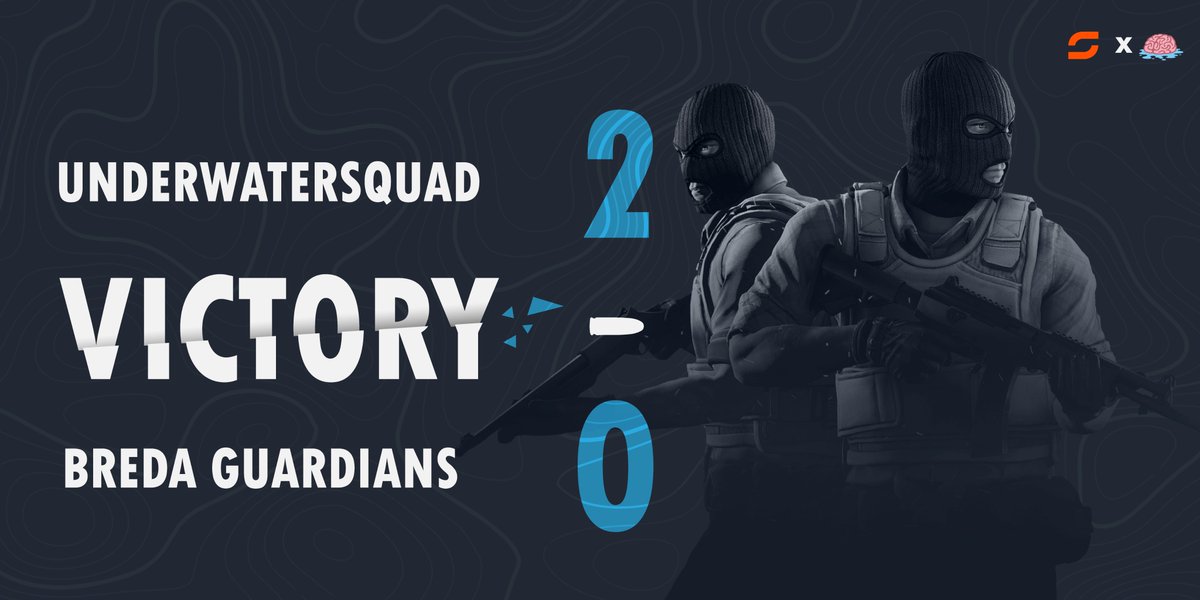 🏆 VICTORY 🏆

Even after losing all 4 pistol rounds, UnderWaterSquad 🧠 still manage to take the win against Breda Guardians! 🔫

🪲 Anubis: 13-9
🏗️ Vertigo: 13-6

#ItGMa 🧠
<a href="/dccsftw/">DCCS</a> | <a href="/BredaGuardians/">Breda Guardians</a>