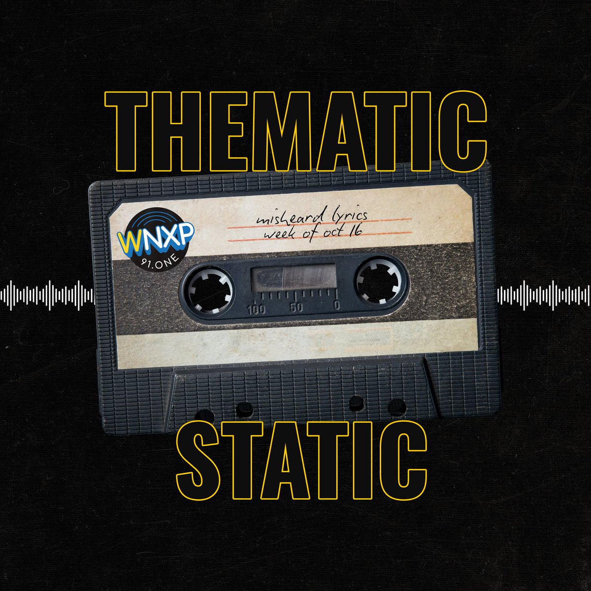 For this week’s #ThematicStatic, we’re looking for songs with lyrics you misheard—a suggestion from a listener who misheard Solange’s “Cranes In The Sky” as “crazy nostalgia.” Hit us with your recommendations  and tune in to hear <a href="/CeliaSGregory/">Celia on WNXP</a>’s picks on Thursday at 9AM!