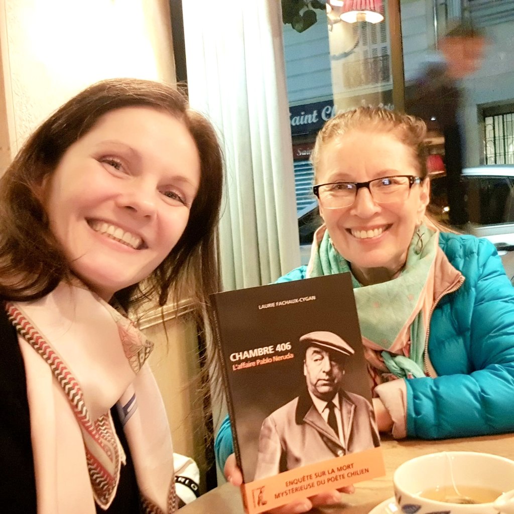 J'ai eu le plaisir de partager un moment aujourd'hui avec Haydee Oberreuter (<a href="/HOberreuter/">Haydee Oberreuter</a>), conseillère de l'Institut national des droits humains au Chili 🇨🇱 (<a href="/inddhh/">INDH Chile</a>) et ex-secrétaire d'État aux droits humains du gouvernement de Gabriel Boric (<a href="/GabrielBoric/">Gabriel Boric Font</a>). 

Haydee Oberreuter