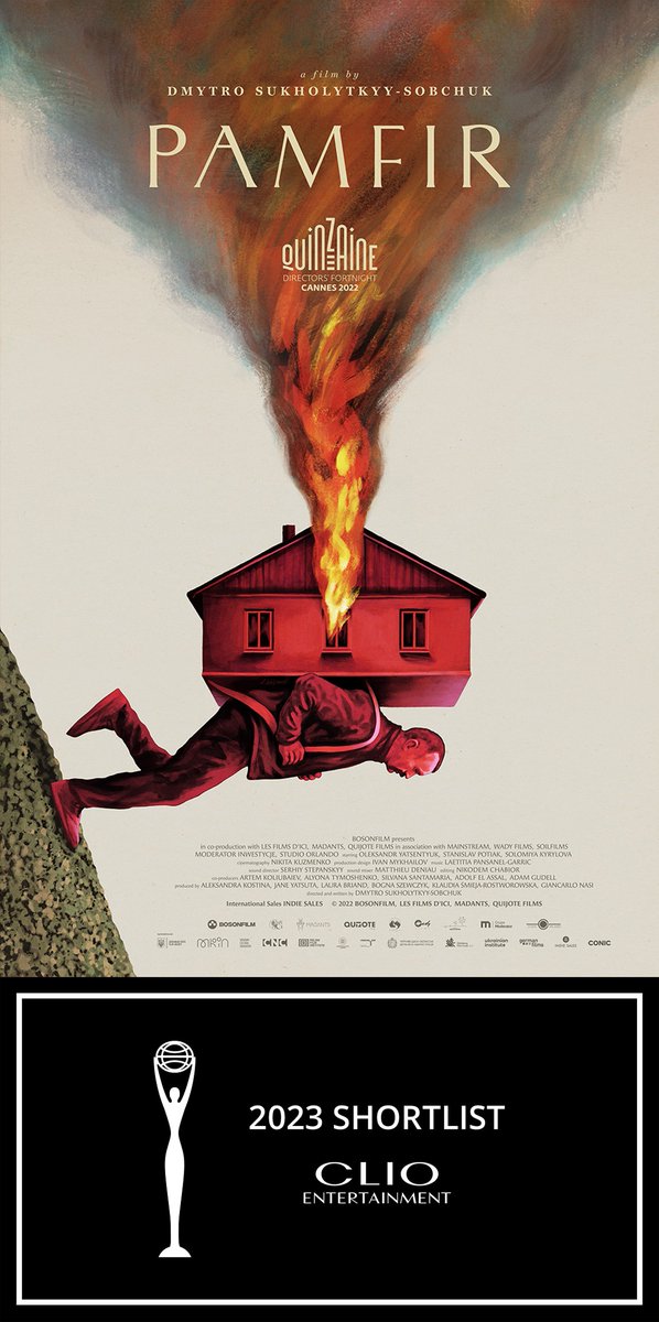 Conic (@conicfilm) on Twitter photo The UK/Ireland release poster for Pamfir, designed by the incredible <a href="/walijewskiart/">WalijewskiART</a> has been shortlisted for this year's CLIO Awards! Winners will be announced on November 9th.
facebook.com/photo/?fbid=86… The UK/Ireland release poster for Pamfir, designed by the incredible <a href="/walijewskiart/">WalijewskiART</a> has been shortlisted for this year's CLIO Awards! Winners will be announced on November 9th.
facebook.com/photo/?fbid=86…